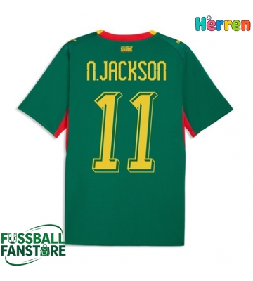 Senegal Nicolas Jackson #11 Replik Auswärtstrikot WM 2026 Kurzarm